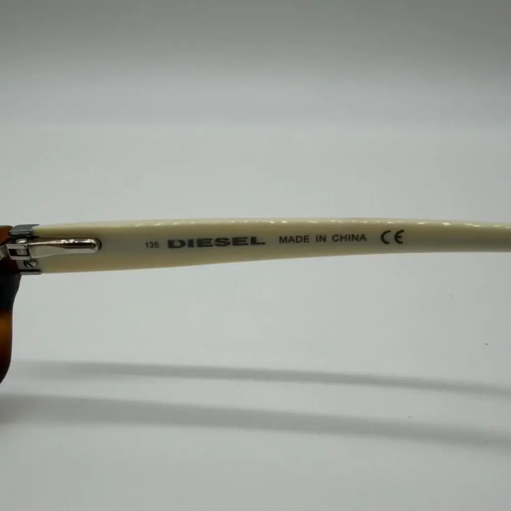 Diesel Eyeglasses 53-15-135 DV 0171 0Q8C Tortoise and Cream Frames Only